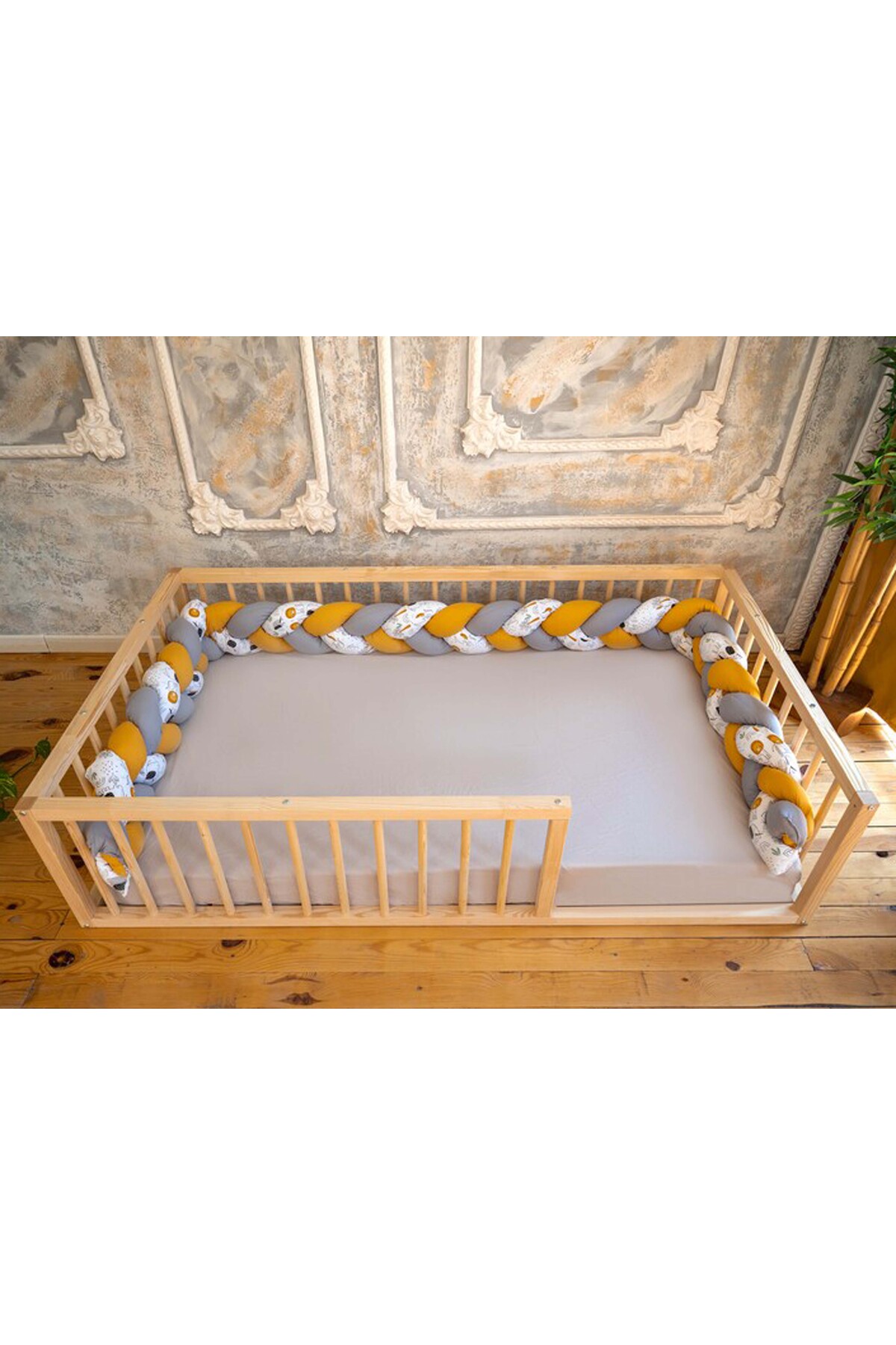 Montessori Ahşap Karyola -montessori Karyola - Montessori Yatak - tree122