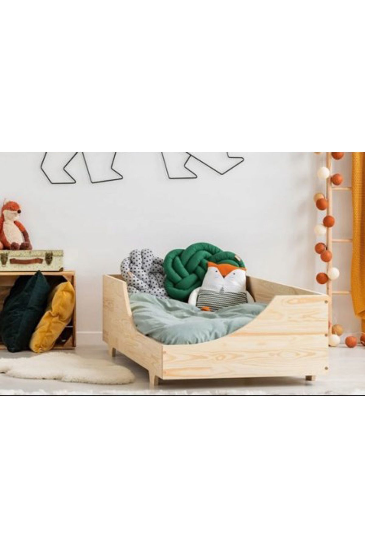 Montessori Karyola - Montessori Yer Karyolası - Montessori Yatak - tree126
