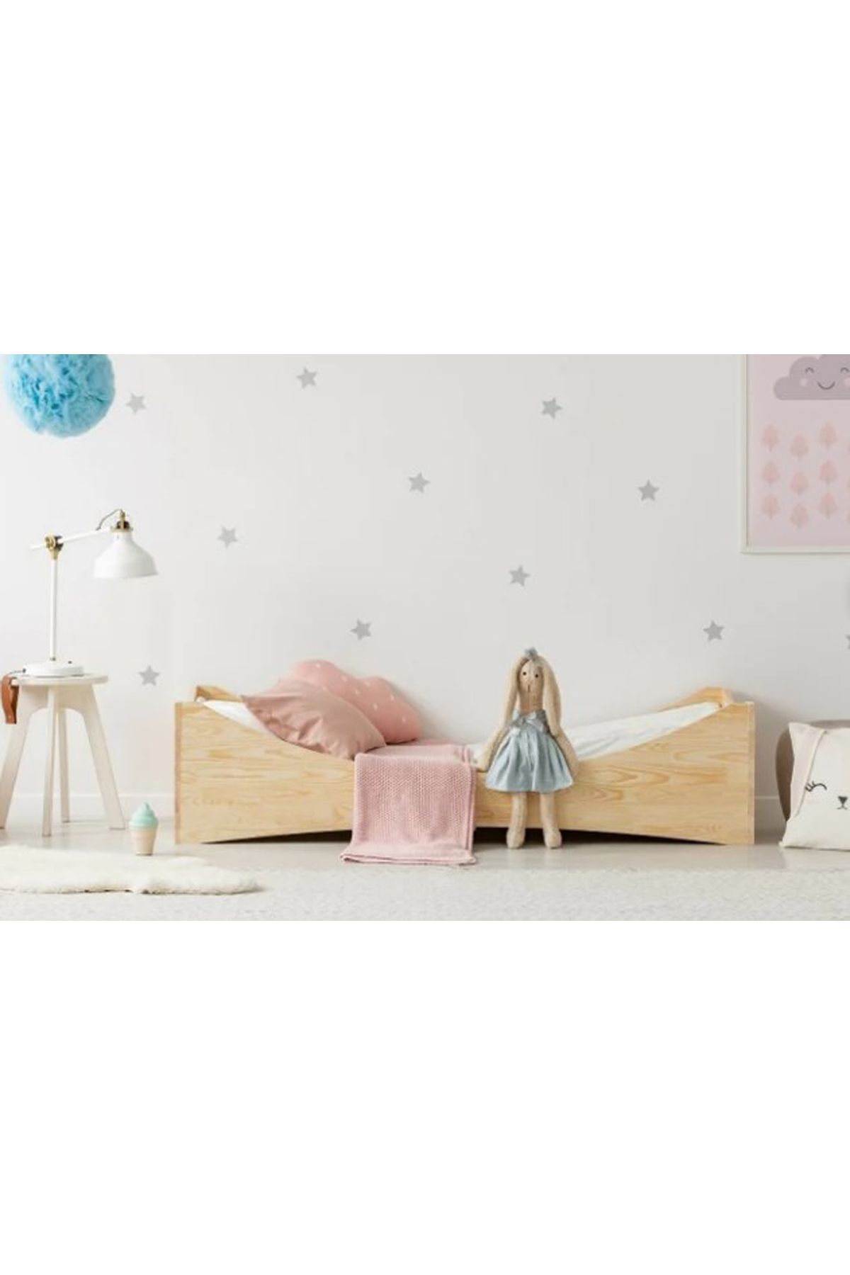 Montessori Karyola - Montessori Yer Karyolası - Montessori Yatak - tree145
