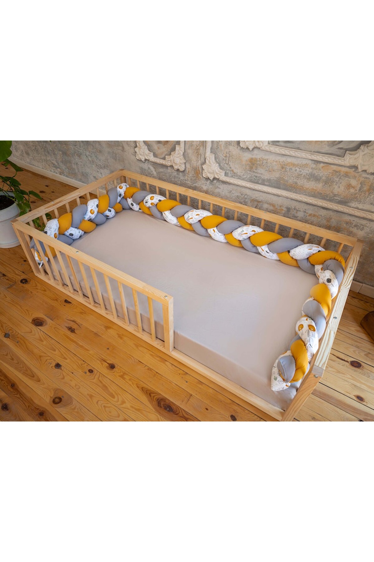 Montessori Ahşap Karyola -montessori Karyola - Montessori Yatak - tree122