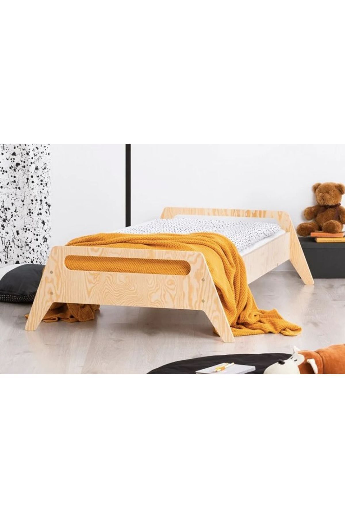 Montessori Karyola - Montessori Yer Karyolası - Montessori Yatak - tree153